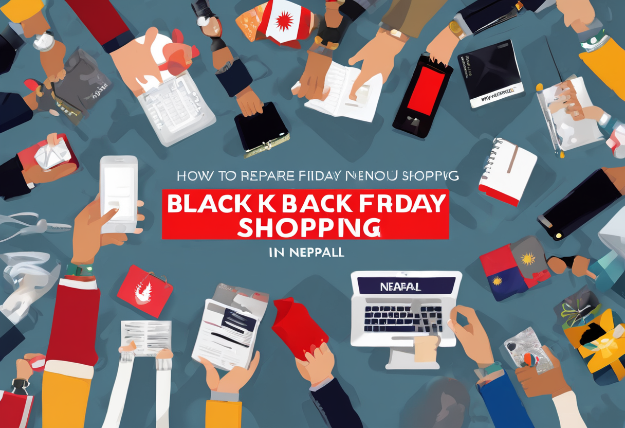 “Get Ready for the Ultimate Black Friday Shopping Experience in Nepal”Black Friday, the biggest shopping extravaganza of the year, is almost here and it’s time to start preparing for the ultimate shopping spree in Nepal. With massive discounts and deals on a wide range of products, this is the perfect opportunity to score some amazing deals and save big. But with so many options and limited time, it’s important to plan ahead and be well-prepared for the frenzy that is Black Friday. So, here are some tips on how to get ready for the biggest shopping event in Nepal.First and foremost, start by making a list of items you want to purchase. This will help you stay focused and avoid impulsive purchases. Keep an eye out for pre-Black Friday sales and discounts to get a head start on your shopping. It’s also important to research different stores and their offerings to ensure you’re getting the best deals. Don’t forget to check out online stores as well, as they often have exclusive offers and discounts. Another helpful tip is to set a budget and stick to it. While the discounts may be tempting, it’s important to not overspend and end up regretting your purchases later. And lastly, plan your day and get an early start on Black Friday to avoid the crowds and long lines.With these tips in mind, you’ll be well-prepared to tackle Black Friday shopping in Nepal and make the most out of this much-awaited event. So, get ready to shop till you drop and indulge in some guilt-free retail therapy with amazing deals and discounts on a variety of products. Remember, it’s all about planning, budgeting and staying focused on your shopping goals. So, gear up and get ready for an unforgettable Black Friday experience in Nepal!